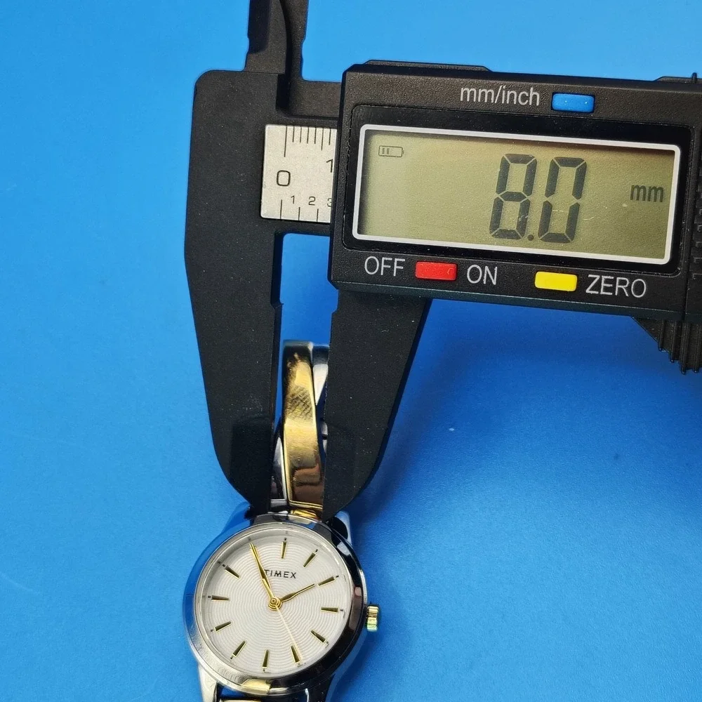 Vintage 2010 Timex Elegant Series 25mm Women's Quartz‎ Two Tone Watch